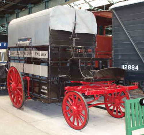 London & South Western Railway  Horse ambulance 