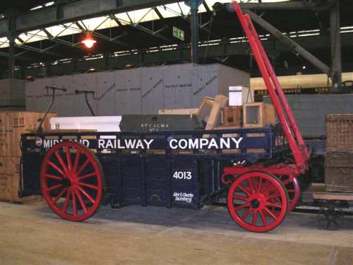 Midland Railway  4013 Heavy goods dray 